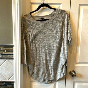Express Circle Hem Light Sweater